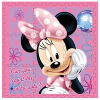 Disney Minnie egér szivacs 9 db-os szőnyeg puzzle (37850)
