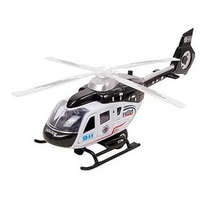 Fém rendőrségi helikopter - 21 cm (52921)