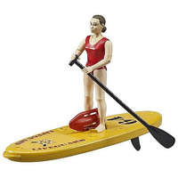  Bruder Bworld Lifeguard figura evezős deszkával (62785)