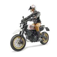  Bruder Scrambler Ducati Desert Sled motorkerékpár motoros figurával (63051)