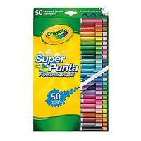  Crayola Kimosható vékony-vastag filctoll 50 db (78559)