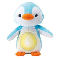 Pingvin zenélő - altató plüss bébijáték (98738)