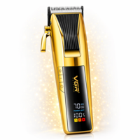 VGR VGR V-177 professzionális akkus hajvágógép /2000mAh, 4 fésű, LCD/