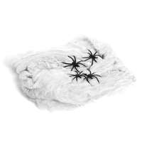  Műszálas vatta pókháló halloween dekor - Fehér