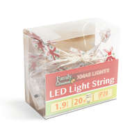  Karácsonyi LED fényfüzér, 2,2 m - Ajándék