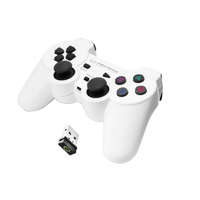  Esperanza vezeték nélküli Játékvezérlő 2.4GHZ PS3/PC USB Gladiator - Fehér/Fekete