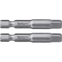 FORTUM FORTUM adapter klt. 2 db, dugókulcsok gépi befogásához; S2 acél, 1/4, 50 mm, bliszteren