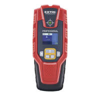EXTOL EXTOL PREMIUM digitális detektor, rejtett fém (vas, réz, alu) és fa tárgyak, illetve feszültség alatti vezeték keresésére, LCD k
