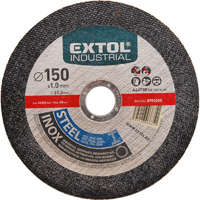 EXTOL INDUSTRIAL vágókorong ipari, acélra/inoxra; 115×1,0×22,2mm