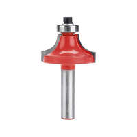 EXTOL EXTOL PREMIUM felsőmaró fára, lekerekítő (homorúfejű rádiuszmaró), csapágyas, R6,3×D25,6×H11, befogás: 8mm, keményfém lapkás