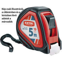 EXTOL EXTOL PREMIUM mérőszalag, gumírozott, 1 stoppos, 10m×25mm
