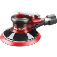 FORTUM FORTUM pneumatikus rotációs csiszoló, 150mm, excentricitás: 5mm; 10.000 1/min, 226 l/min, 6 Bar, 1/4' tömlőcsatlakozó, 0,8 kg