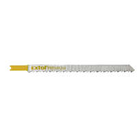 EXTOL EXTOL PREMIUM dekopírlap, 5db, univerzális befogás, HCS; 126×9×1,5mm, 4mm fogtáv, kösz. fogak, egyenes durva gyorsvágás, puhafáh