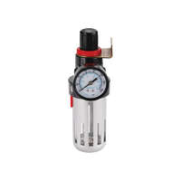 EXTOL EXTOL PREMIUM levegőszűrő nyomásszabályozóval és manométerrel, max. 8 Bar, 1/4, max. 60°C, 90ml
