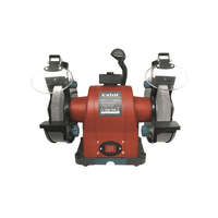 EXTOL EXTOL PRMIUM kettős köszörűgép 520W, száraz, 200×16×25mm, (P36, P80), 2950 ford/perc, 19kg, lámpával