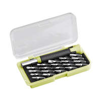 EXTOL EXTOL CRAFT órás csavarhúzó klt. 22 db C.V. bitekkel; lapos 1,5-3mm, PH000-PH1, PZ0-PZ1, imbusz: 1,5-3mm, torx: T6-20