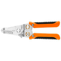 NEO TOOLS Krimpelő-, kábelsaru fogó, 6az1ben, 0,8-3,2mm 01-549