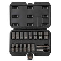 NEO TOOLS Dugókulcskészlet, sérült fejű csavarokhoz 16db 1/2”, 8, 10, 11, 12, 13, 14, 15, 16, 17, 19, 21, 22, 24, 27mm 11-920