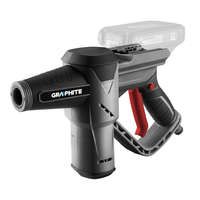 GRAPHITE Akkus magasnyomású mosó Energy+ 18V Li-lon, max. nyomás 2.4 bar, akku nélkül!!! 3 év garanciával 58G083