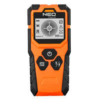 NEO TOOLS Faldetektor, 3az1-ben, fém, fa, feszültség 2 év garanciával 75-250