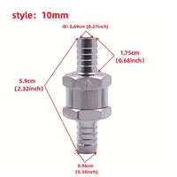 1 db egyirányú üzemanyag visszacsapó szelep