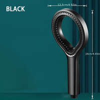 Cső Nélküli 1 Műanyag Gyűrűs Magasnyomású Zuhanyfej