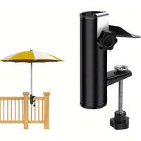 Rozsdamentes acél erkélykorlát napernyő keret rögzítő kapocs