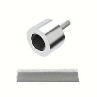 2db réz csőtisztítók, 15mm és 22mm, hatékony vízvezeték tisztítóeszközök fúrásra, fémcső tisztítókészlet elektromos fúróhoz, csőtisztítók vízvezetékhez 15mm+kefe