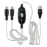 USB MIDI kábel USB MIDI adapter