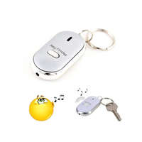 KütyüNeked Kulcskereső fütyülős kulcstartó mini LED lámpával