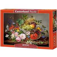 Castorland Castorland Csendélet virágokkal és gyümölcsökkel 2000 db-os (200658)