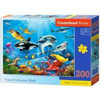 Castorland Castorland 200 db-os puzzle - Vízalatti világ a trópusokon (B-222094)