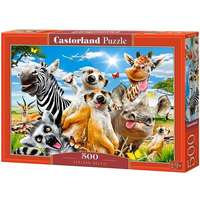 Castorland Afrika szelfi, Castorland Puzzle 500 db 53568