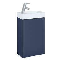 Arezzo AREZZO design MINI 40 1 ajtós matt kék (alsószekrény + mosdó)