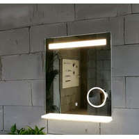 Arezzo AREZZO design LED okos tükör világító polc + kozmetikai tükör 60x80cm