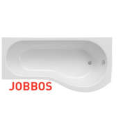 Sanica Sanica P alakú aszimmetrikus fürdőkád 150x70cm jobbos