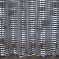  Aster fényáteresztő függöny Acélszürke 140x250 cm