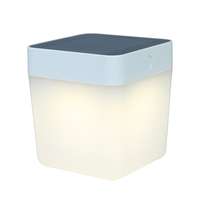 Lutec Lutec Table Cube P9080-3K-wh szolár asztali lámpa, 1W LED