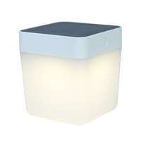 Lutec Lutec Table Cube P9080-3K-si szolár asztali lámpa, 1W LED