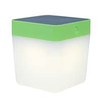 Lutec Lutec Table Cube P9080-3K-grn szolár asztali lámpa, 1W LED