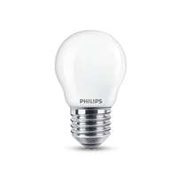 Philips Philips P45 E27 LED kisgömb fényforrás, 4.3W=40W, 2700K, 470 lm, 220-240V