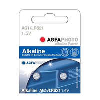 Agfaphoto AgfaPhoto Alkáli gombelem AG1 LR60, 2 db
