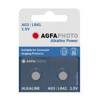Agfaphoto AgfaPhoto Alkáli gombelem AG3 LR41, 2 db