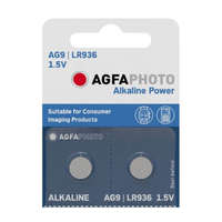 Agfaphoto AgfaPhoto Alkáli gombelem AG9 LR936, 2 db
