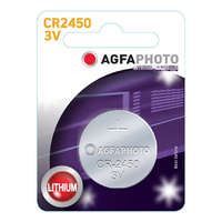 Agfaphoto AgfaPhoto Lithium gombelem CR2450 B1, 1 db