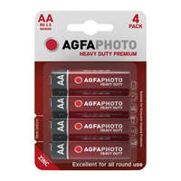 Agfaphoto AgfaPhoto Heavy Duty féltartós ceruza elem AA B4, 4 db