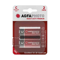 Agfaphoto AgfaPhoto Heavy Duty féltartós baby elem C B2, 2 db