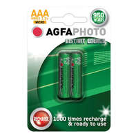 Agfaphoto AgfaPhoto Akkumulátor R2U mikro 950mAh B2, 2 db
