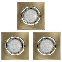 Eglo Eglo Igoa 93248 beépíthető, billenthető spotlámpa, 3x5W GU10 LED