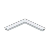 Eglo Eglo RECESSED PROFILE 1 98979 9mm-es süllyesztett, sarok összekötő LED profil opál diffúzorral